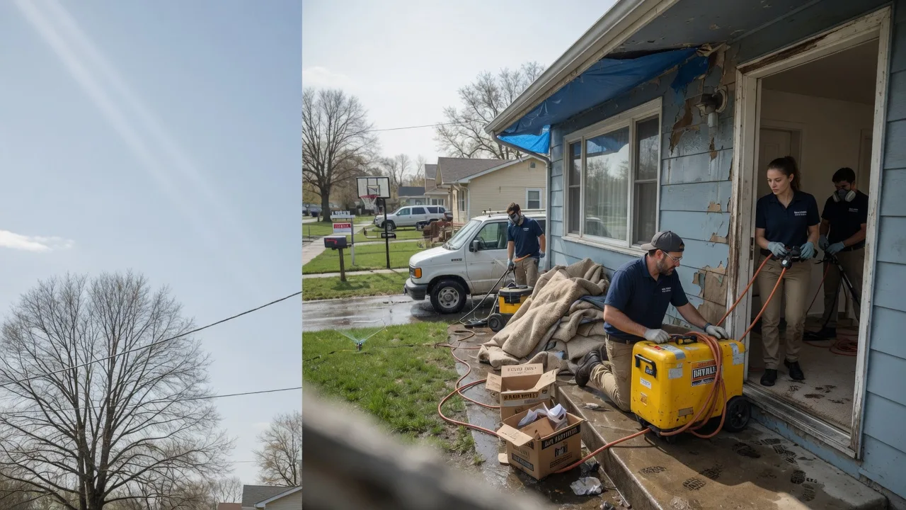 Basement Flood Cleanup in Robertsville, MO near me